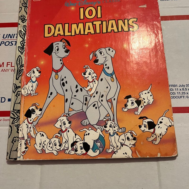 101 Dalmatians (disney 101 Dalmatians) - (little Golden Book) By