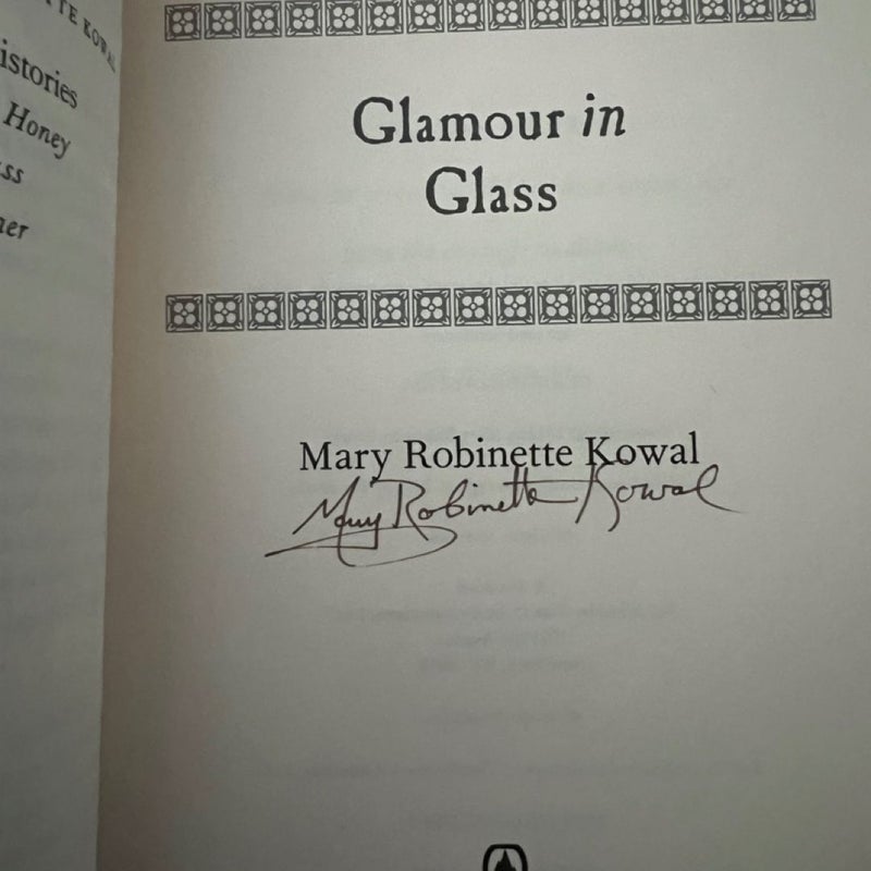 Shades of Milk and Honey + Glamour in Glass Autographed