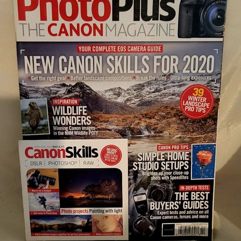 PhotoPlus Canon Magazine With PC Disc
