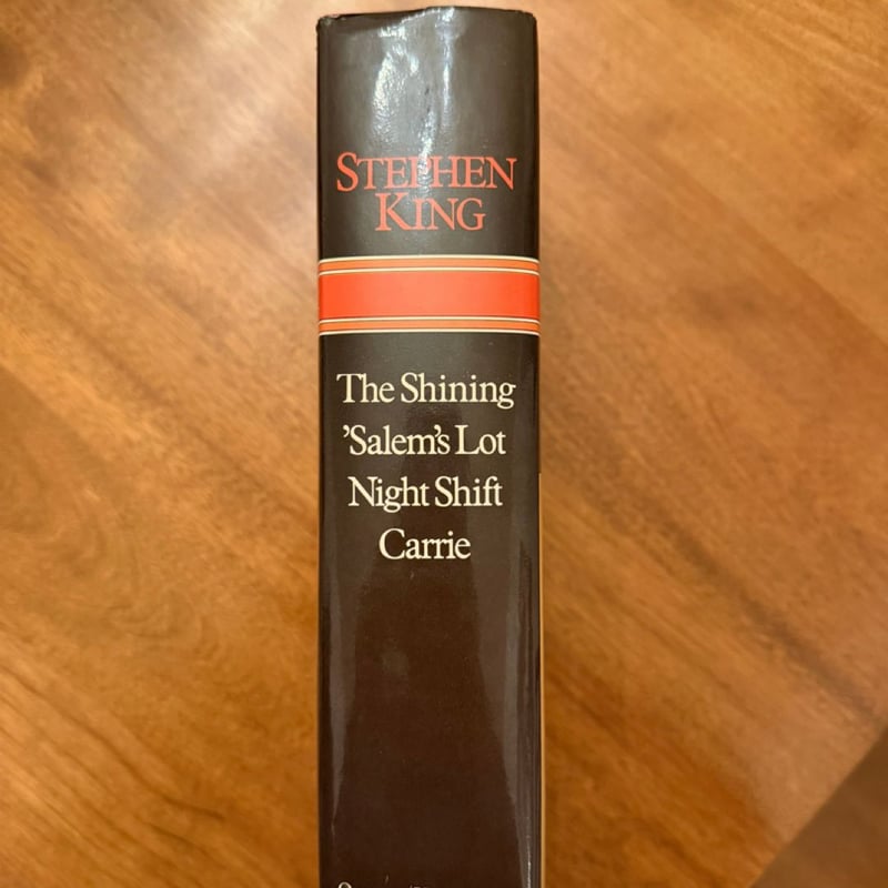 The Shining; Salem's Lot; Carrie