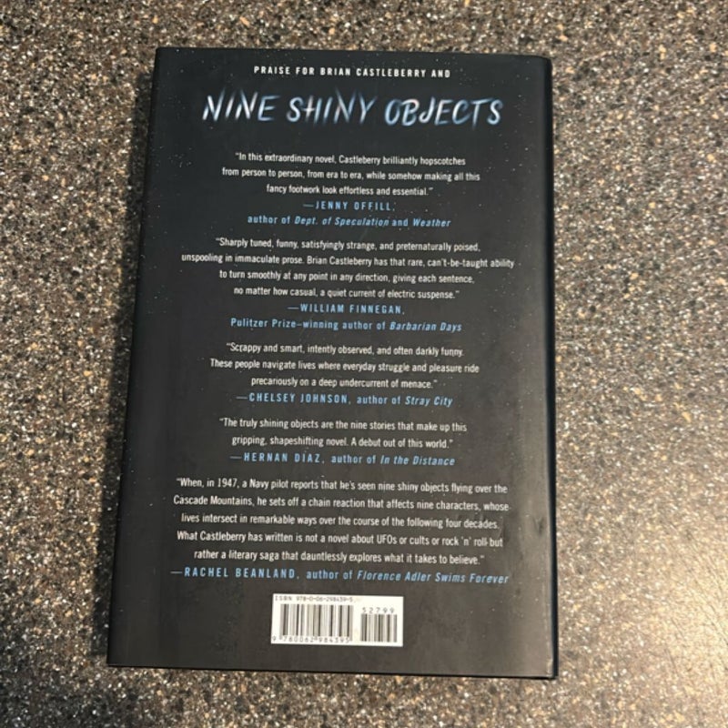 Nine Shiny Objects