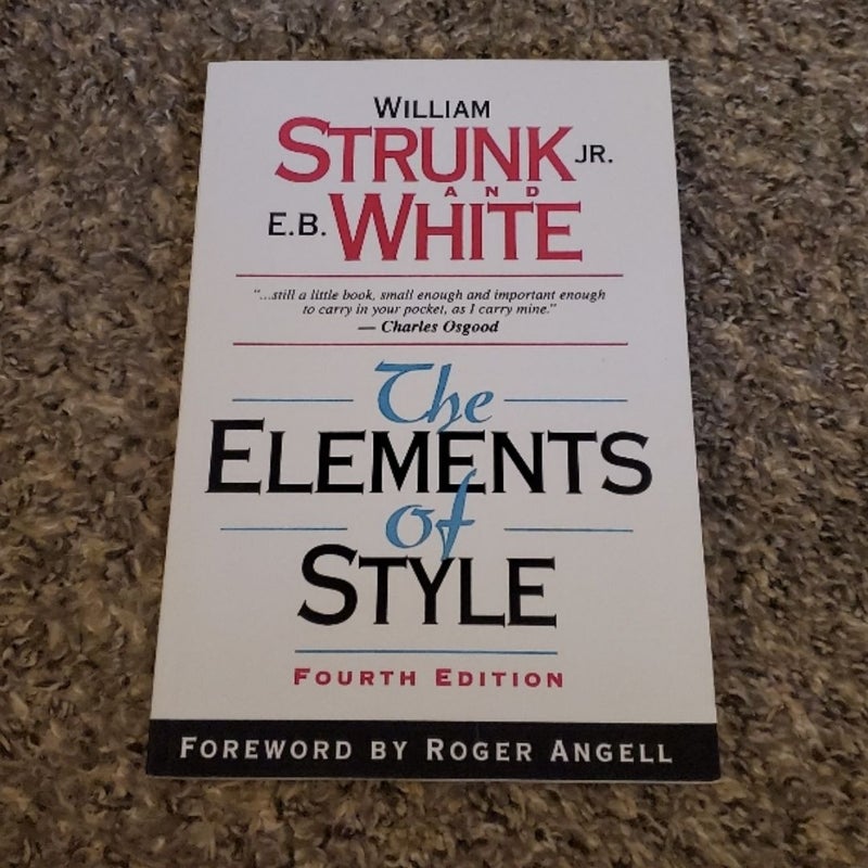 The Elements of Style