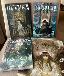 Monstress (Vol. 1-3; Barnes and Noble Exclusive) + Bonus Poster 