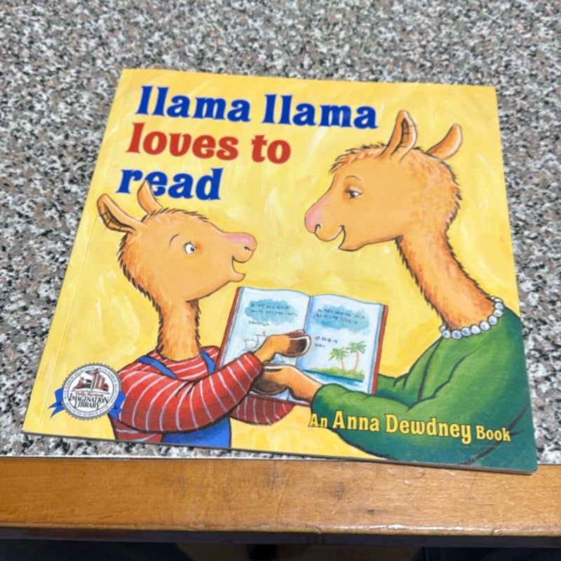 Llama llama loves to read