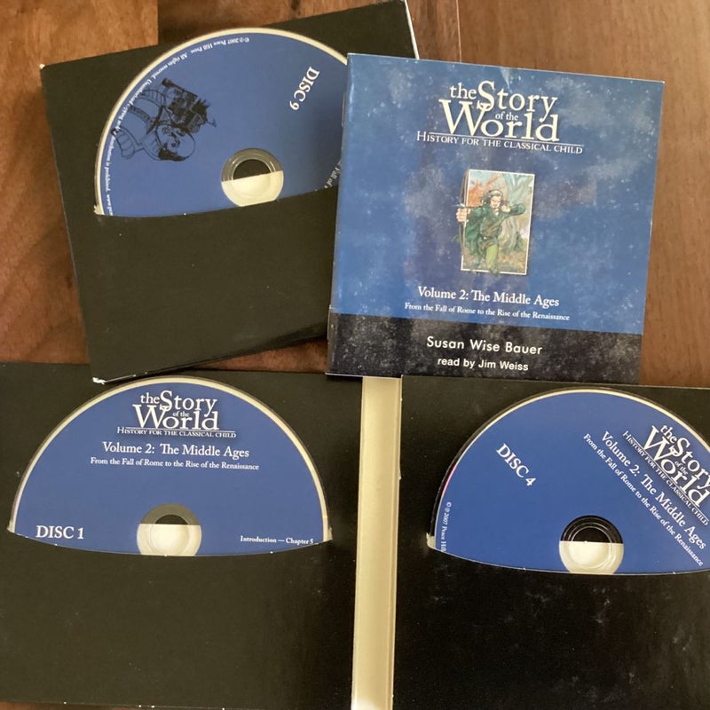 Story of the World #2 Middle Ages Audiobook Unabridged Compact Di