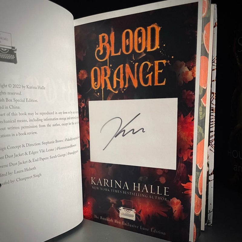 Blood Orange (SIGNED)
