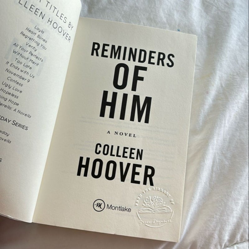 Reminders of Him