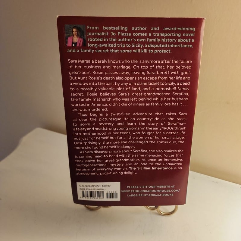 The Sicilian Inheritance (Large Print)