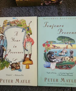 2 Peter Mayle Paperbacks in Box