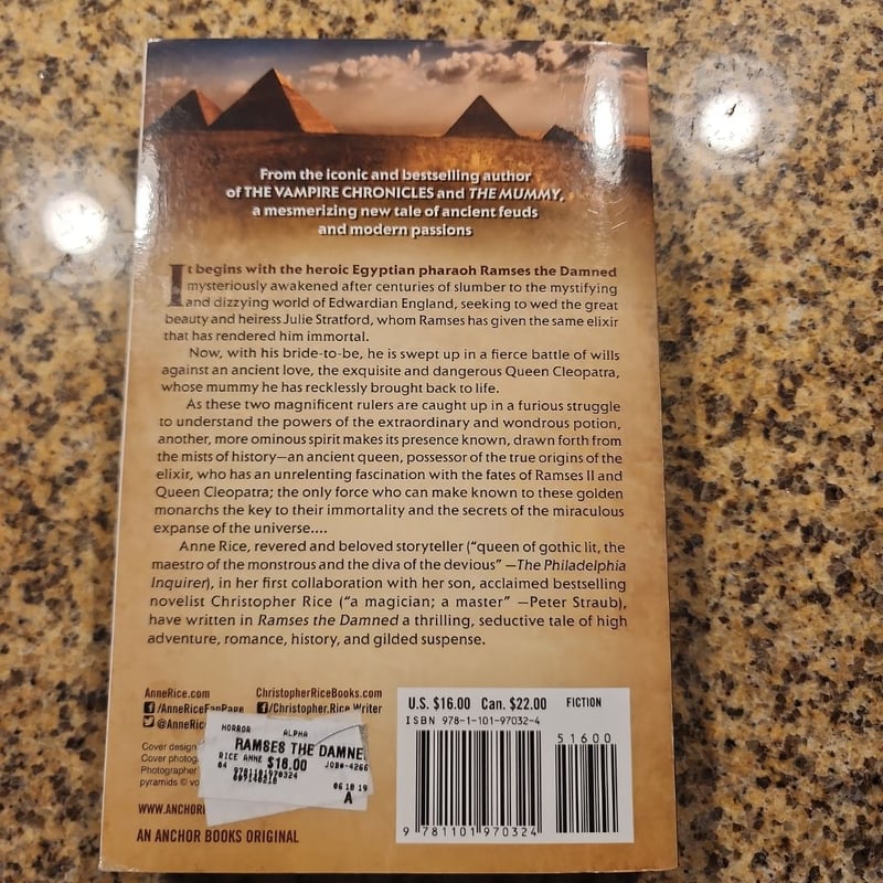 Ramses the Damned: the Passion of Cleopatra
