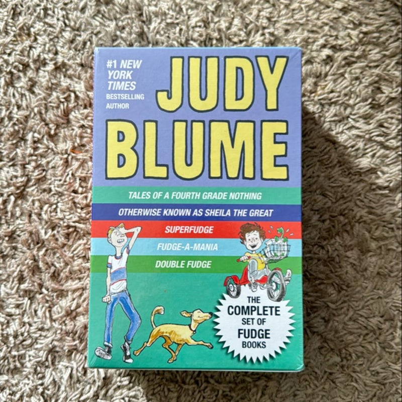 Judy Blume's Fudge Box Set