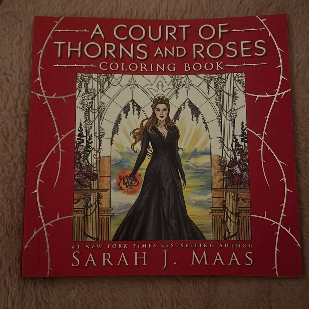 A Court of Thorns and Roses Coloring Book