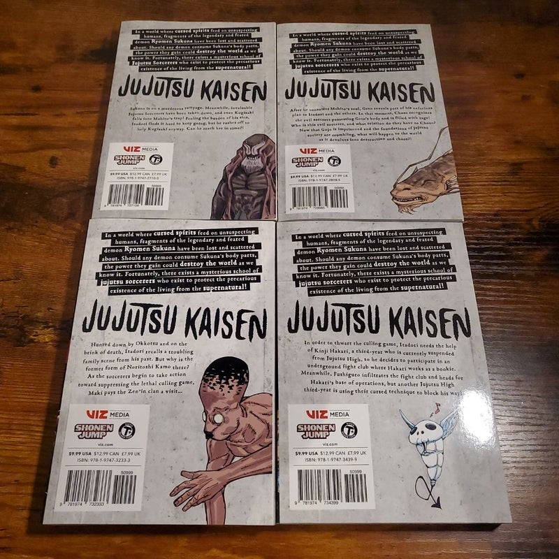 Jujutsu Kaisen Bundle 15-18