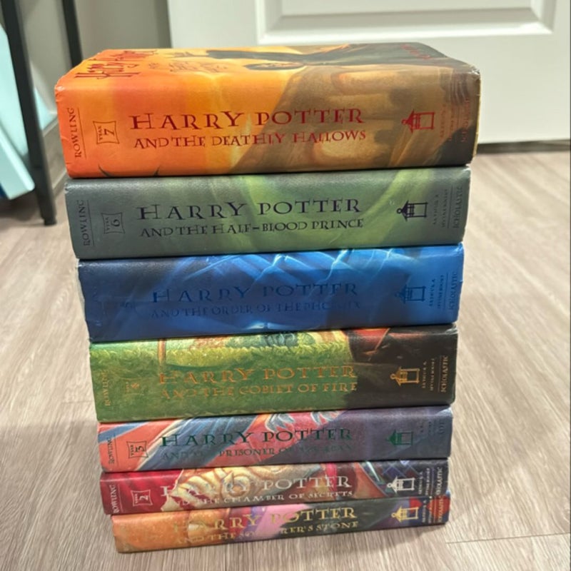 Harry Potter 1-7 Hardcover Set 