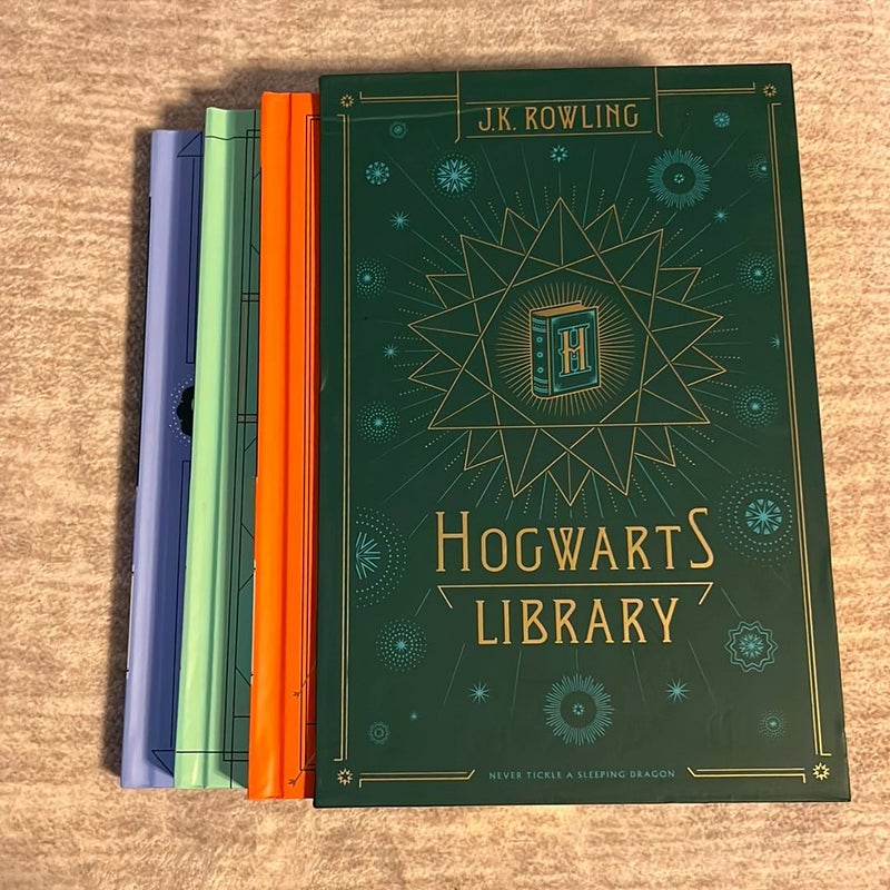 Hogwarts Library Box Set by J. K. Rowling Hardcover Pangobooks