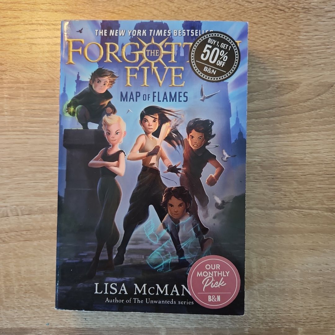 Map of Flames (the Forgotten Five, Book 1)