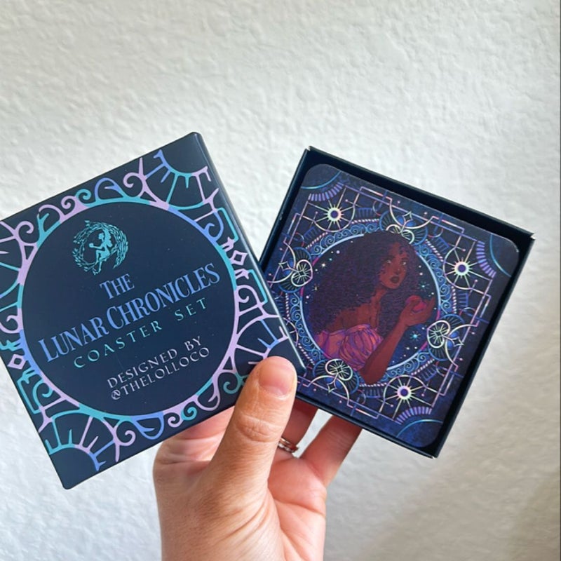 Lunar Chronicles Coasters