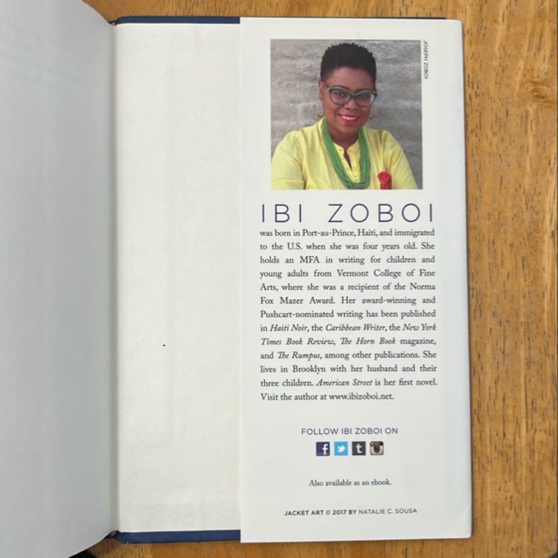 American Street by Ibi Zoboi - First Edition Hardcover (2017, Balzer + Bray)