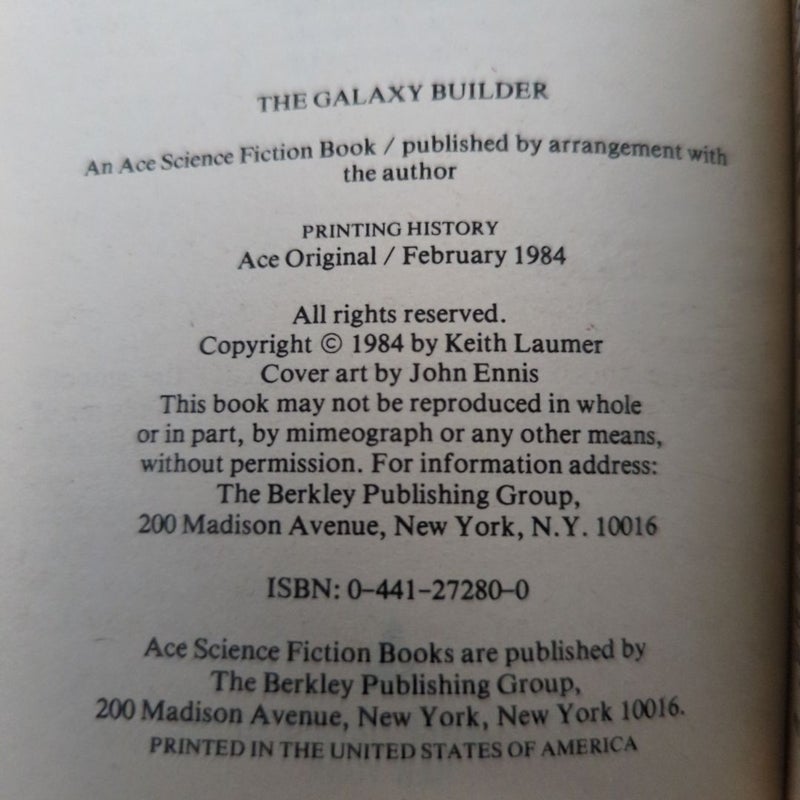 The Galaxy Builder