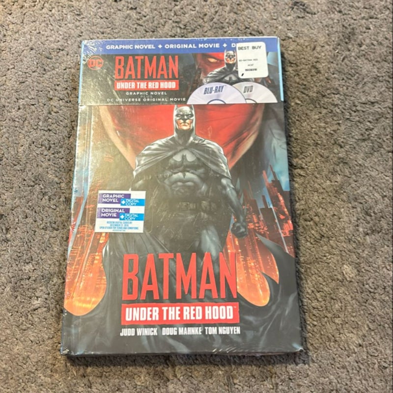 Batman book, DVD, and Blu-ray