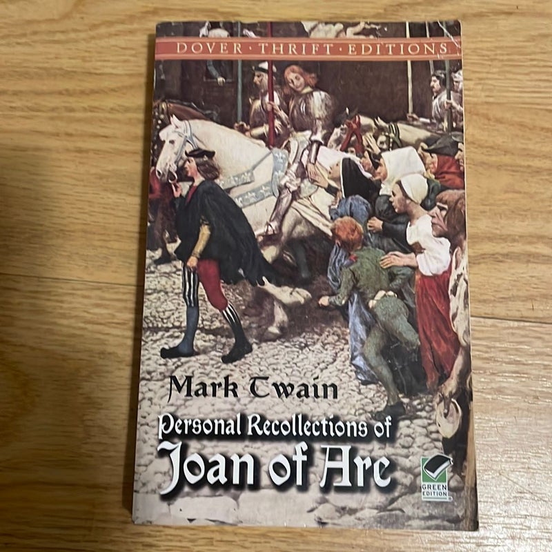 Personal Recollections of Joan of Arc my
