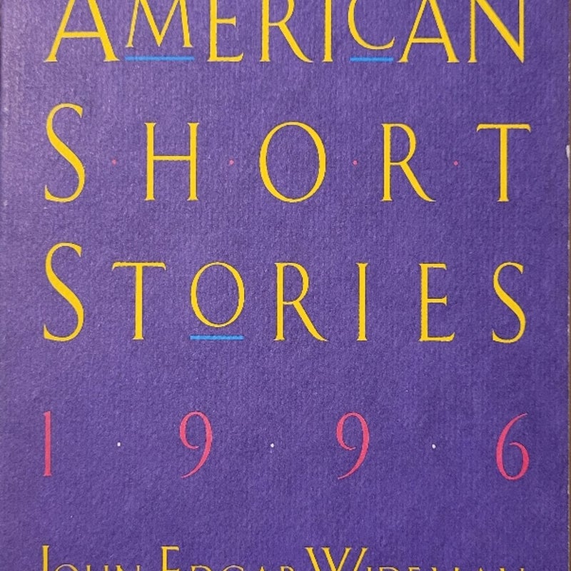 The Best American Short Stories 1996