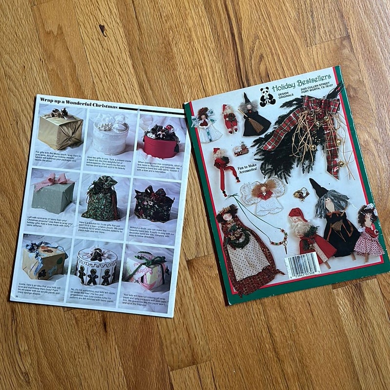 2 Holiday Craft / Christmas Craft Booklets 