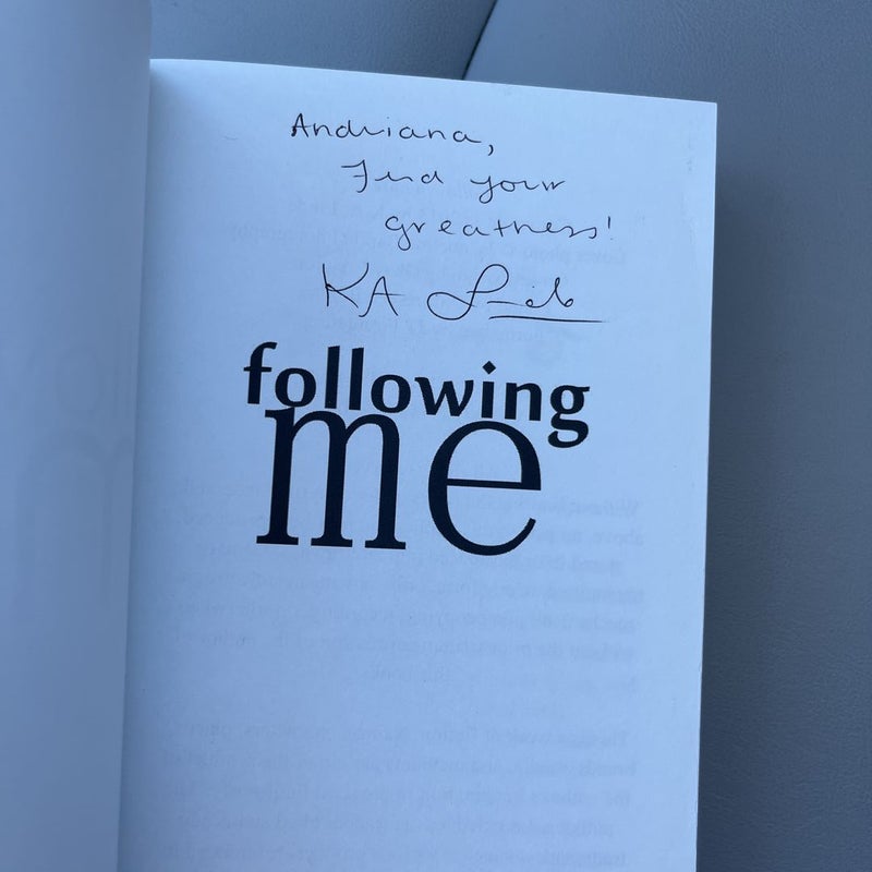 Following Me *signed*