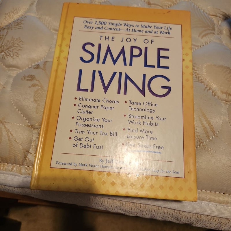 The Joy of Simple Living