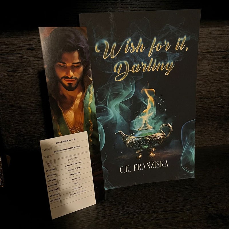 Wish for It, Darling (COLORED PAGES+BOOKMARKS)