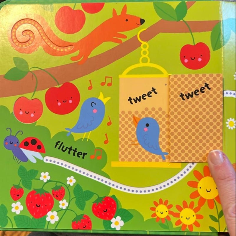 Baby’s Very First Fingertrail Play book Garden