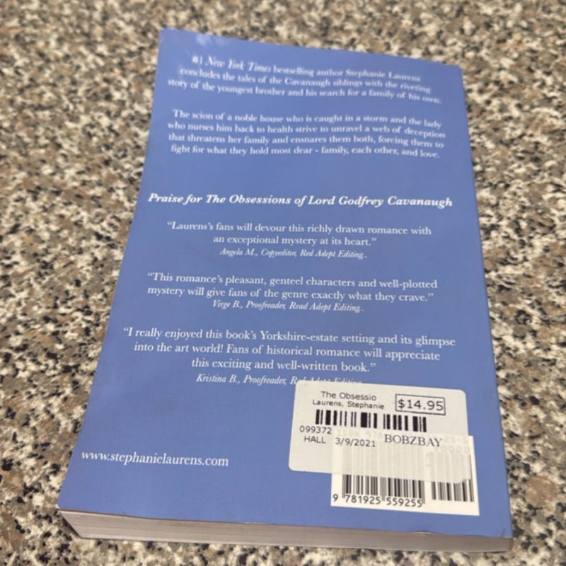 The Obsessions of Lord Godfrey Cavanaugh