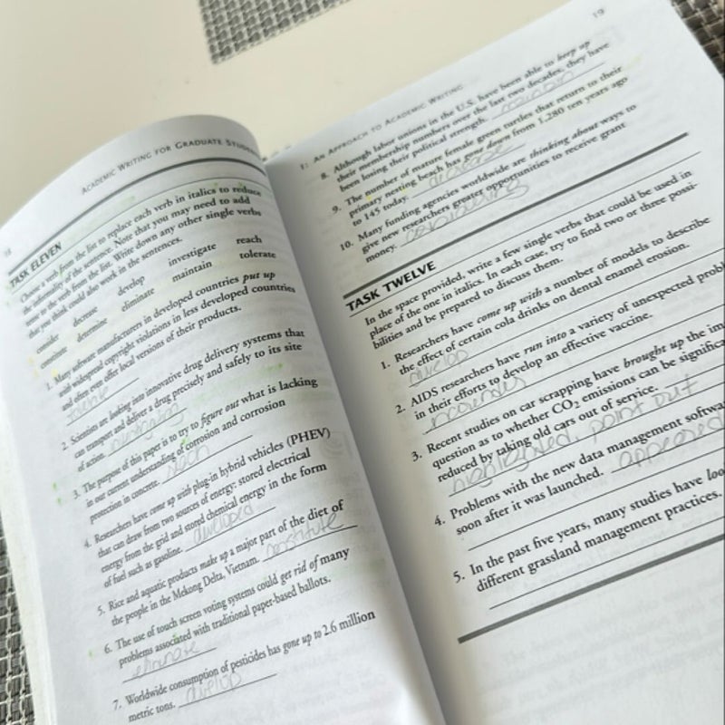 Academic Writing for Graduate Students