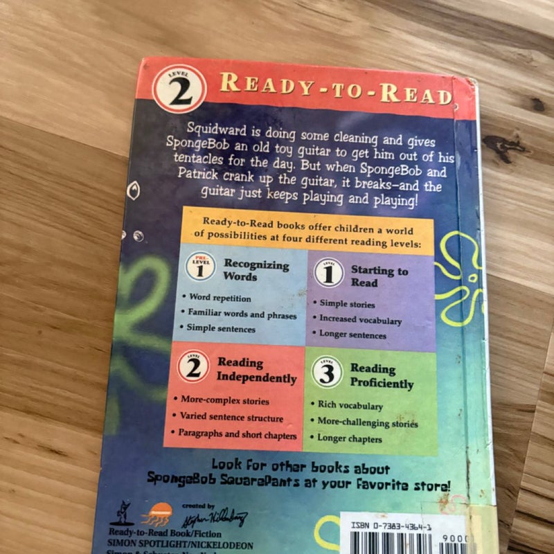 The song that never ends SpongeBob book