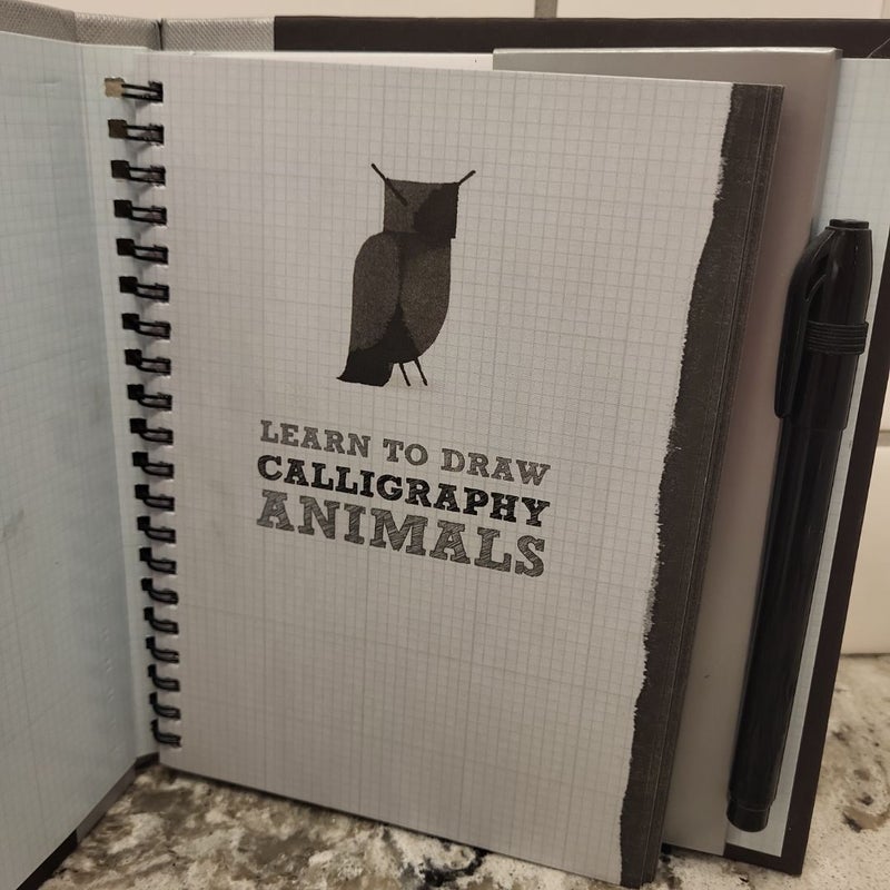 Learn to Draw Calligraphy Animals