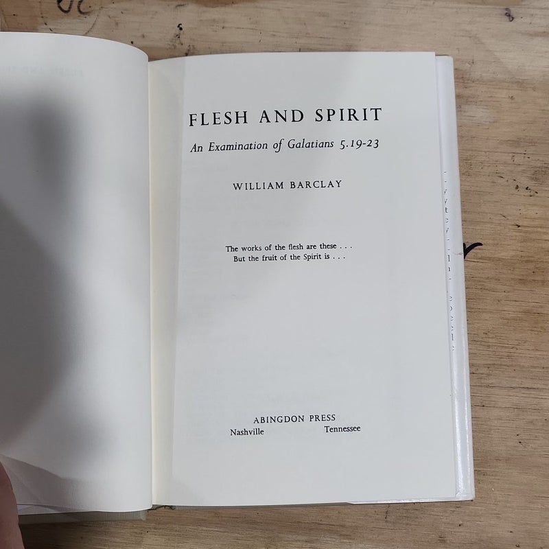 Flesh and Spirit