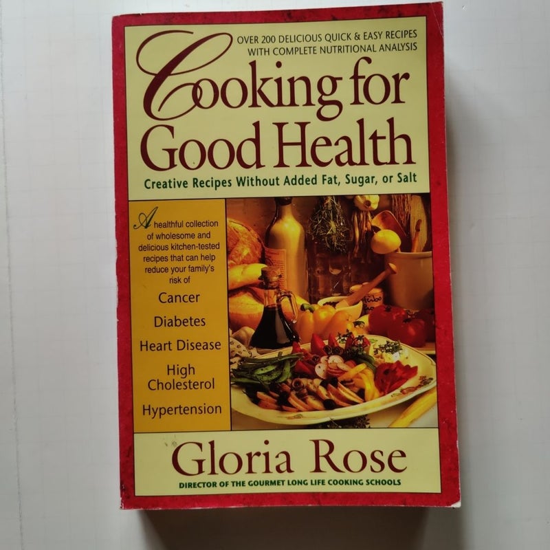 Cooking for Good Health