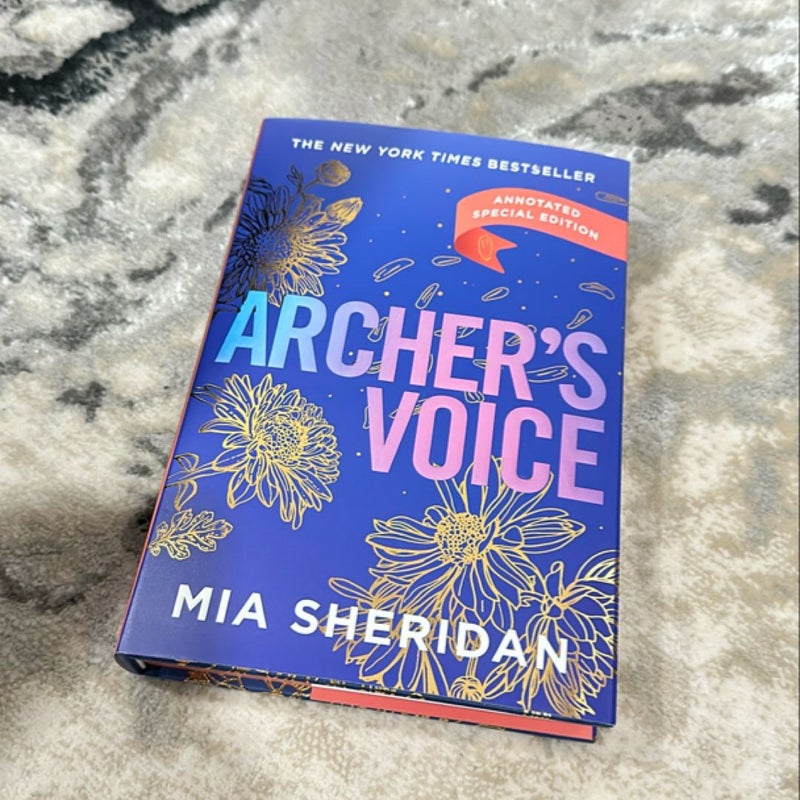 SIGNED Archer's Voice Special Edition Annotated Hardcover