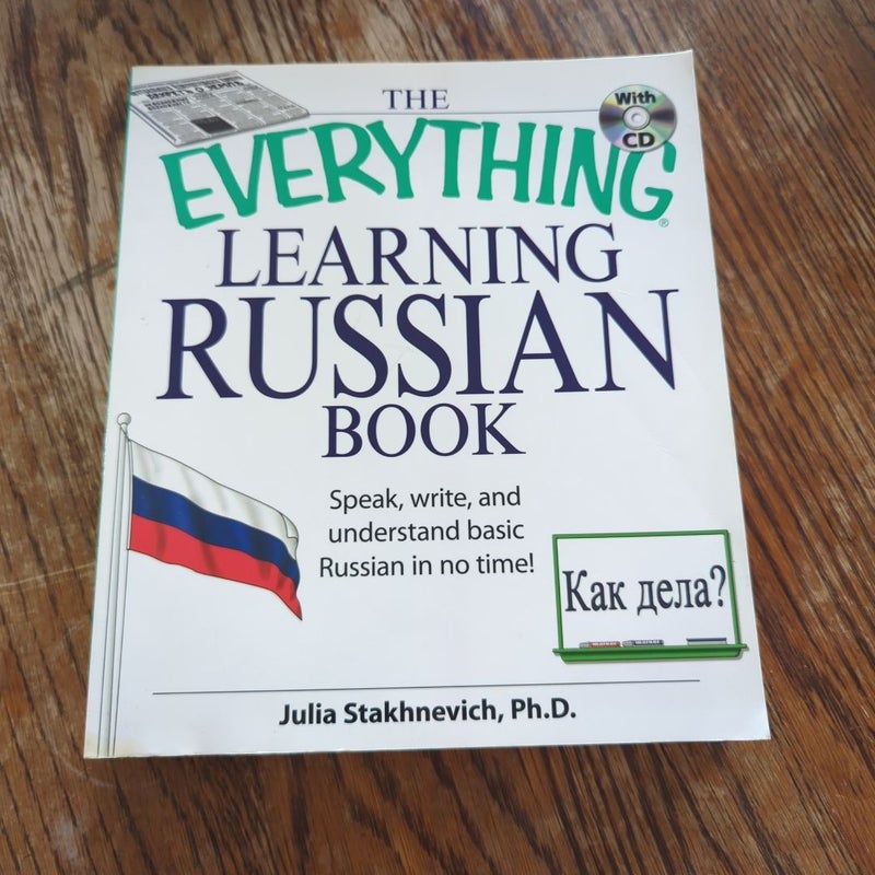 The Everything Learning Russian Book with CD