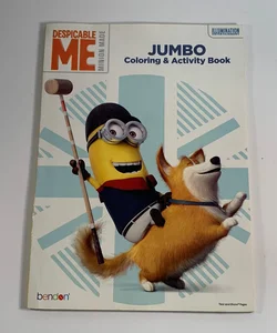 Dispicable Me Minion Jumbo Coloring & Activity Book