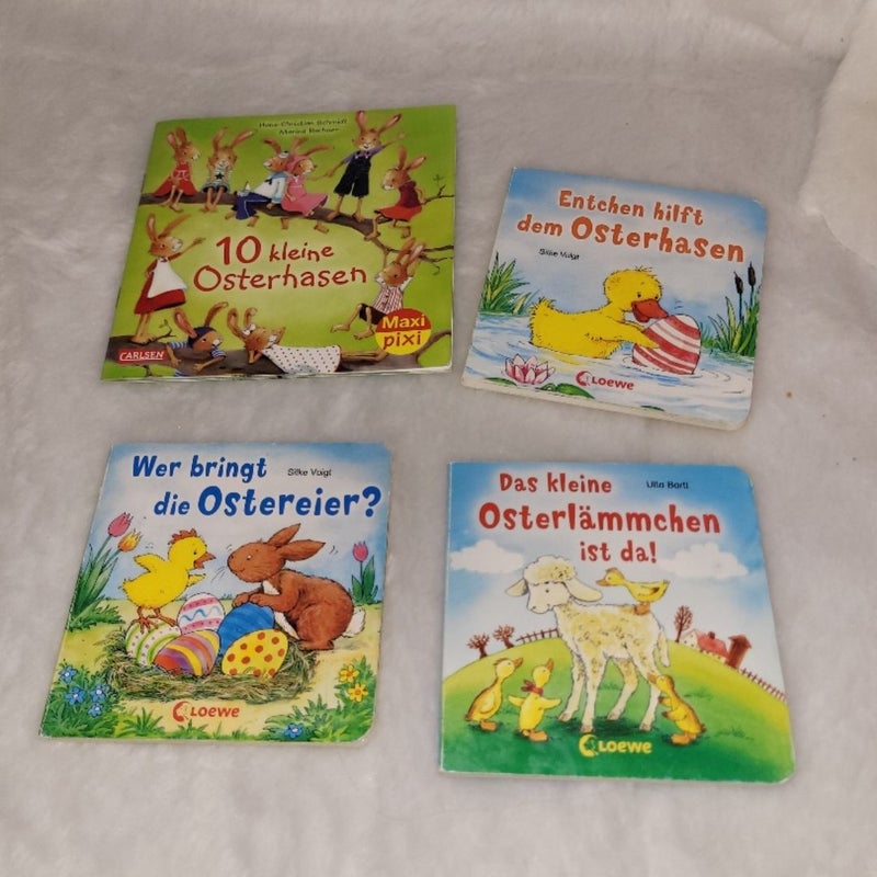 German Children's Books * 4 Deutsche Kinderbücher * Easter * Ostern * 