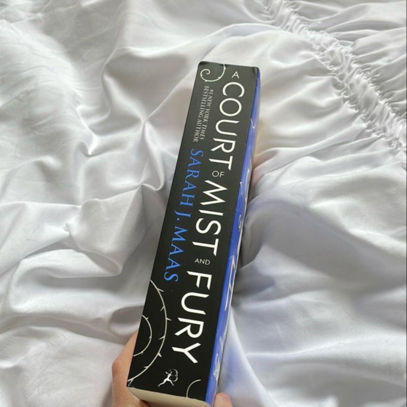A Court of Mist and Fury original UK paperback OOP