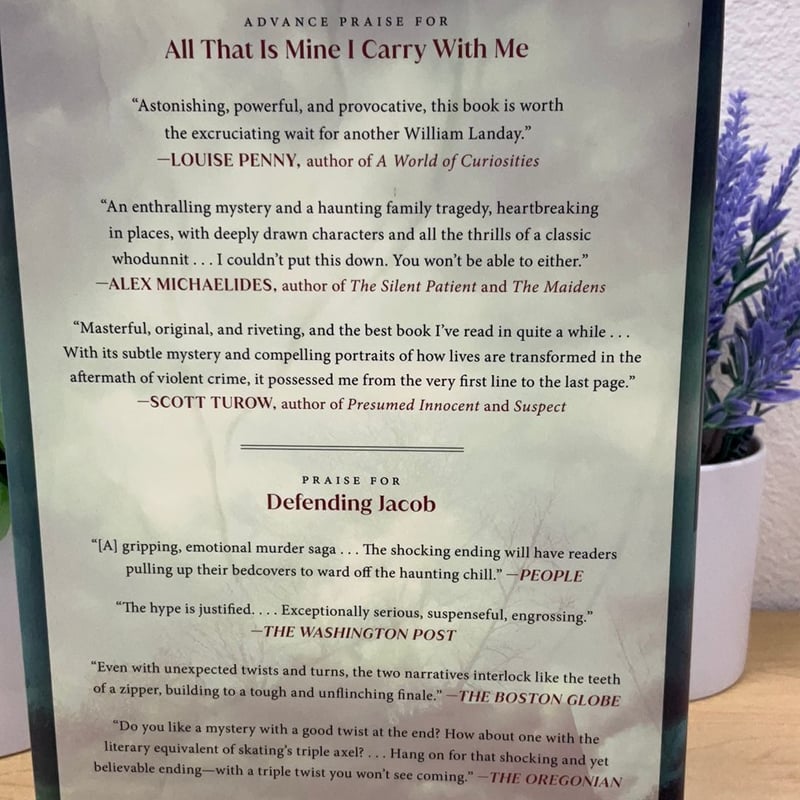 All That Is Mine I Carry with Me by William Landay, Hardcover | Pangobooks