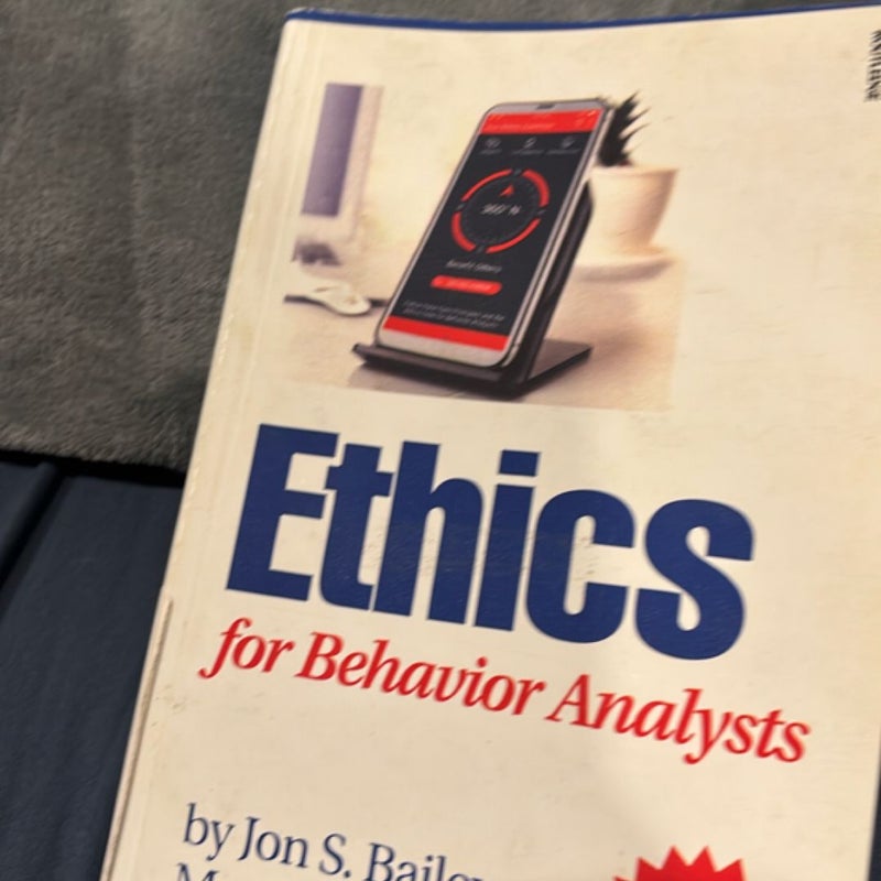 Ethics for behavior analysts 