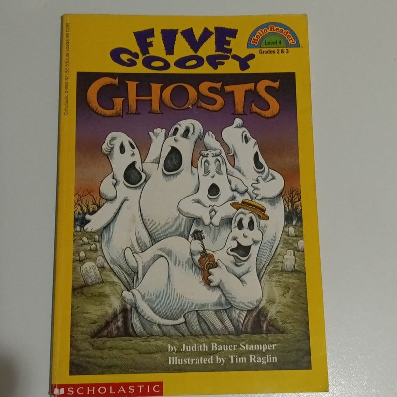 Five Goofy Ghosts    (B-0213)