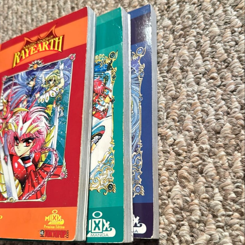 Magic Knight Rayearth #2, #3, #4