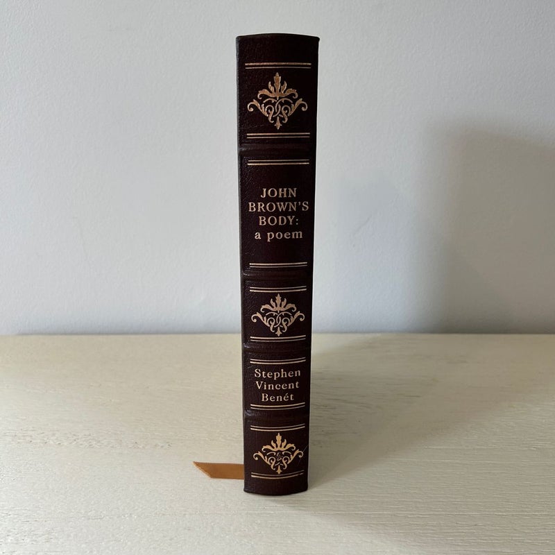 John Brown’s Body: a poem | Easton Press Illustrated Leather Bound Classic