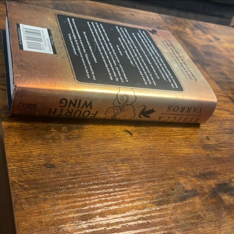 Fourth Wing first edition 