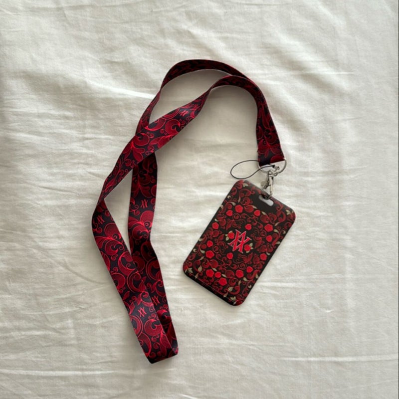 Vampire Academy lanyard and cardholder (FairyLoot exclusive)