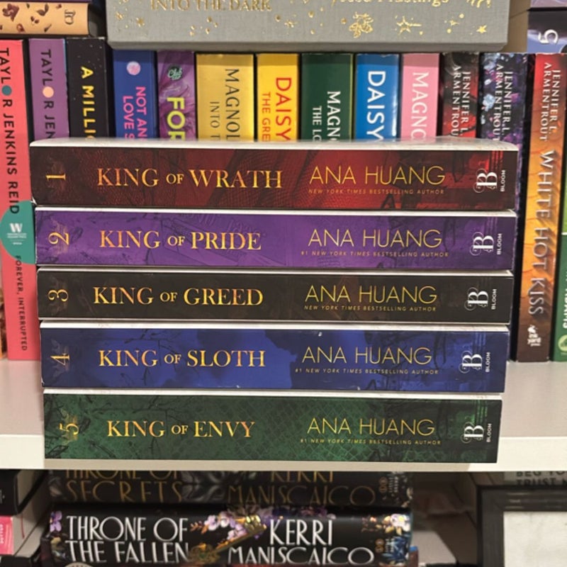 King of Wrath, King of Pride, King of Greed, King of Sloth, King of Envy